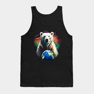 Polar Bear Earth Day Tank Top